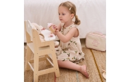 VIGA PolarB Wooden Doll Feeding Bag Set - with Bottle and Bib