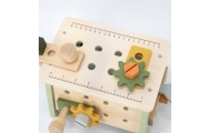 VIGA PolarB Mini Workshop 2in1 Tool Box Wooden Set