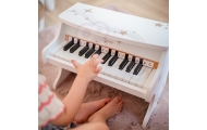 Vaikiškas medinis pianinas CLASSIC WORLD + mokomoji knyga-Žaislai, Muzikiniai-e-vaikas