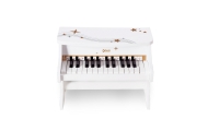 Vaikiškas medinis pianinas CLASSIC WORLD + mokomoji knyga-Žaislai, Muzikiniai-e-vaikas