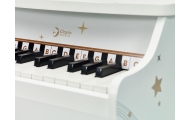 CLASSIC WORLD Wooden Piano for Children + Learning Book
