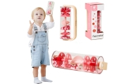 CLASSIC WORLD Red Tubular Rain Shower with Balls