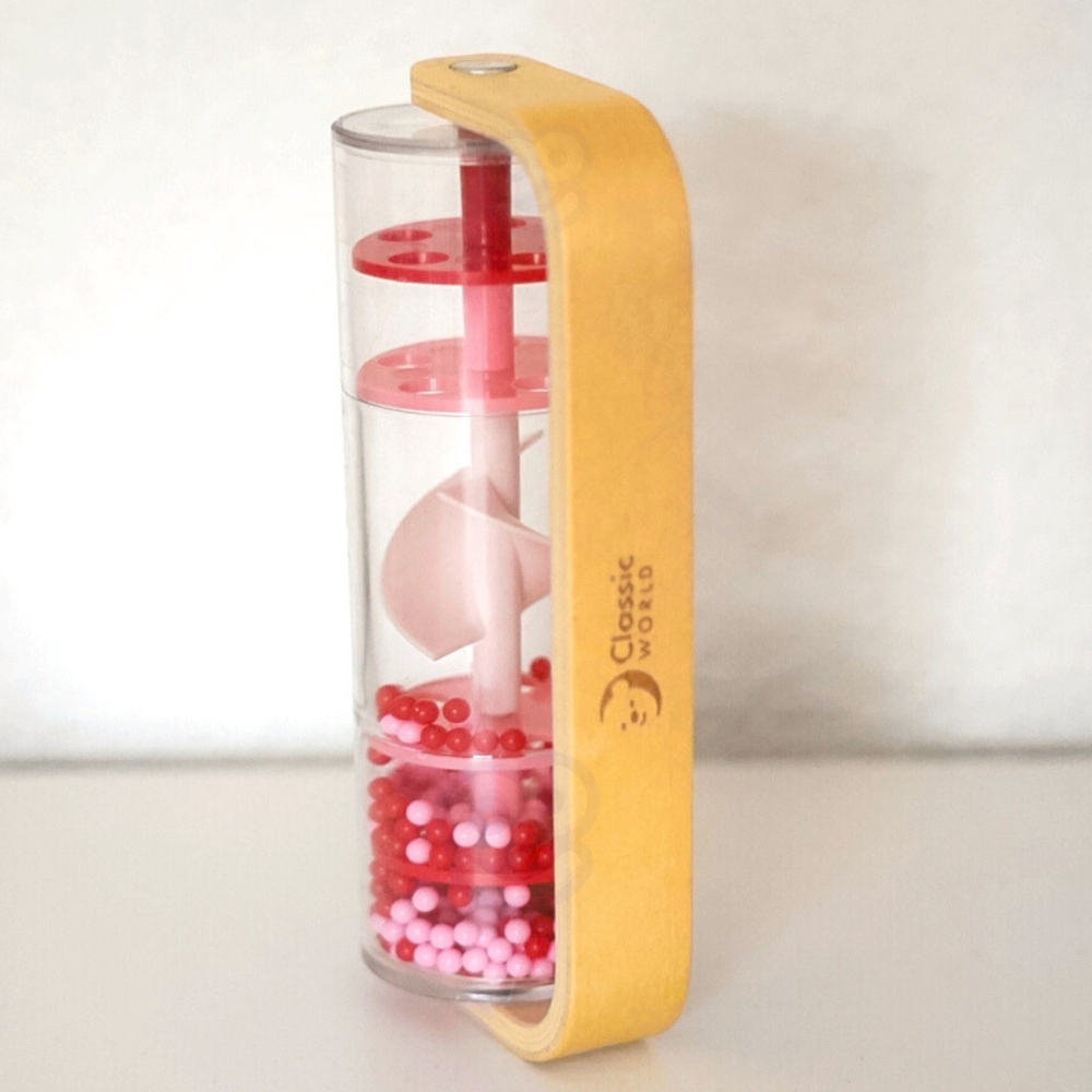 CLASSIC WORLD Red Tubular Rain Shower with Balls