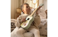 CLASSIC WORLD Drewniane Ukulele Gitara dla Dzieci Różowa