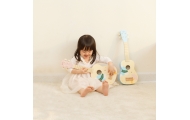 CLASSIC WORLD Drewniane Ukulele Gitara dla Dzieci Różowa