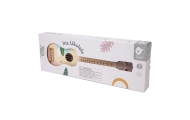 CLASSIC WORLD Drewniane Ukulele Gitara dla Dzieci Różowa