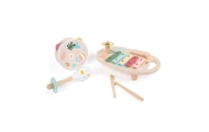 CLASSIC WORLD Set of musical instruments for children cymbals drum rattle 5 pcs.