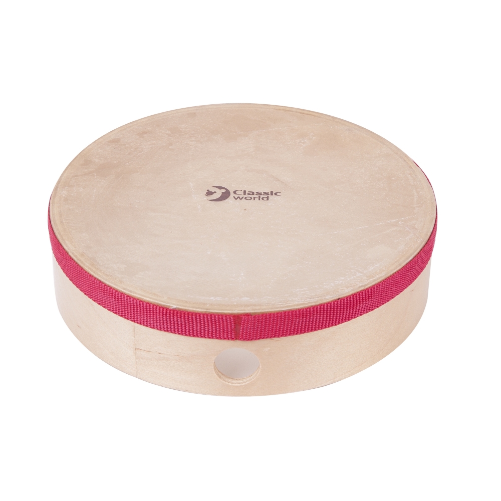 Muzikos instrumentas CLASSIC WORLD EDU Būgnelis 20 cm-Žaislai, Muzikiniai-e-vaikas