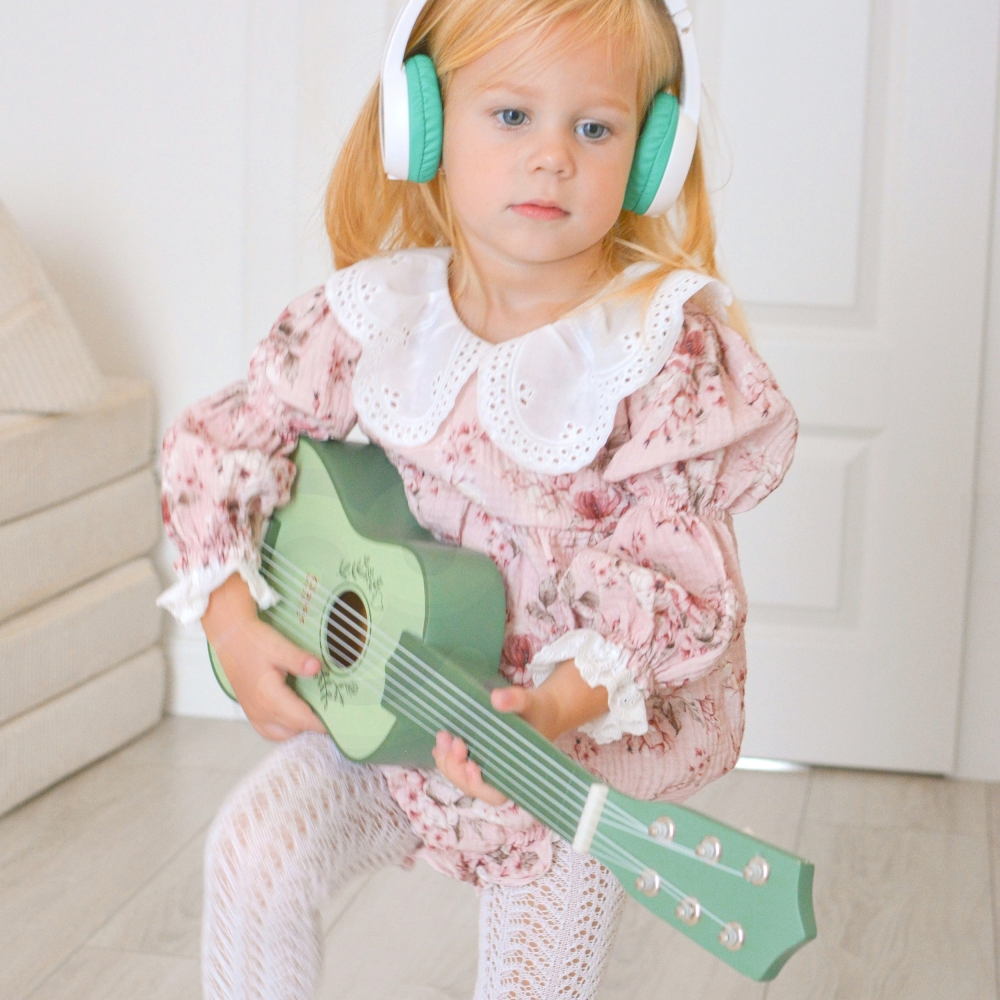 CLASSIC WORLD Drewniana Gitara Vintage dla Dzieci 3+					