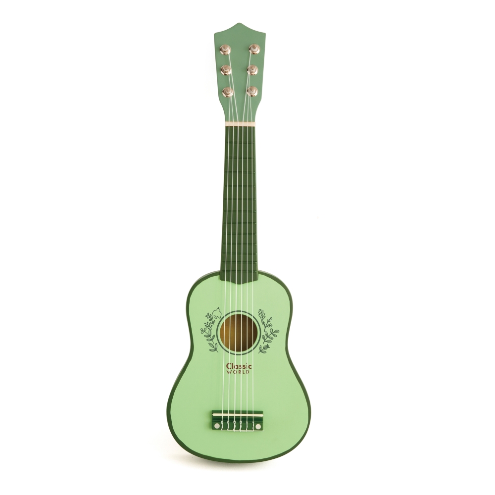 CLASSIC WORLD Drewniana Gitara Vintage dla Dzieci 3+					