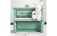 Medinis pianinas CLASSIC WORLD Vintage Piano + mokymosi knygelė-Žaislai, Muzikiniai, Mediniai-e-vaikas