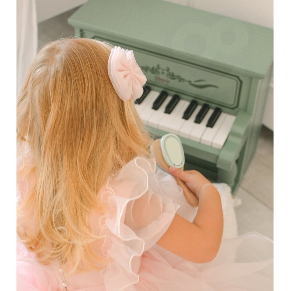 Medinis pianinas CLASSIC WORLD Vintage Piano + mokymosi knygelė-Žaislai, Muzikiniai, Mediniai-e-vaikas