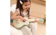 Viga Drewniane Ukulele Gitara Dla Dzieci Zielone Z Nutami