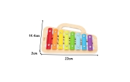 VIGA Cymbals Wooden Xylophone – Discover Your Little One's Musical Talent!