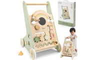 VIGA PolarB Wooden Push Walker Green Educational