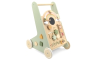 VIGA PolarB Wooden Push Walker Green Educational