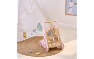 VIGA PolarB Wooden Push Walker Pink Educational