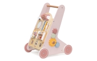VIGA PolarB Wooden Push Walker Pink Educational