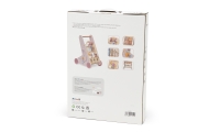 VIGA PolarB Wooden Push Walker Pink Educational