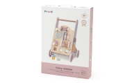 VIGA PolarB Wooden Push Walker Pink Educational