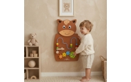 VIGA Drewniana Tablica Manipulacyjna Konik Certyfikat FSC Montessori