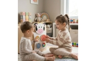 VIGA Wooden Manipulative Board Cow FSC Montessori Certificate