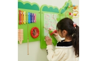 VIGA Tablica Sensoryczna Manipulacyjna Krokodyl Certyfikat FSC Montessori