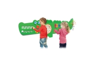 VIGA Tablica Sensoryczna Manipulacyjna Krokodyl Certyfikat FSC Montessori