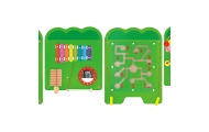 VIGA Tablica Sensoryczna Manipulacyjna Krokodyl Certyfikat FSC Montessori