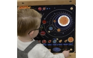 Edukacinė lenta MASTERKIDZ Saulės sistema-Žaislai, Lavinamieji žaislai, Veiklos centrai-e-vaikas