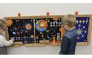 Edukacinė lenta MASTERKIDZ Saulės sistema-Žaislai, Lavinamieji žaislai, Veiklos centrai-e-vaikas