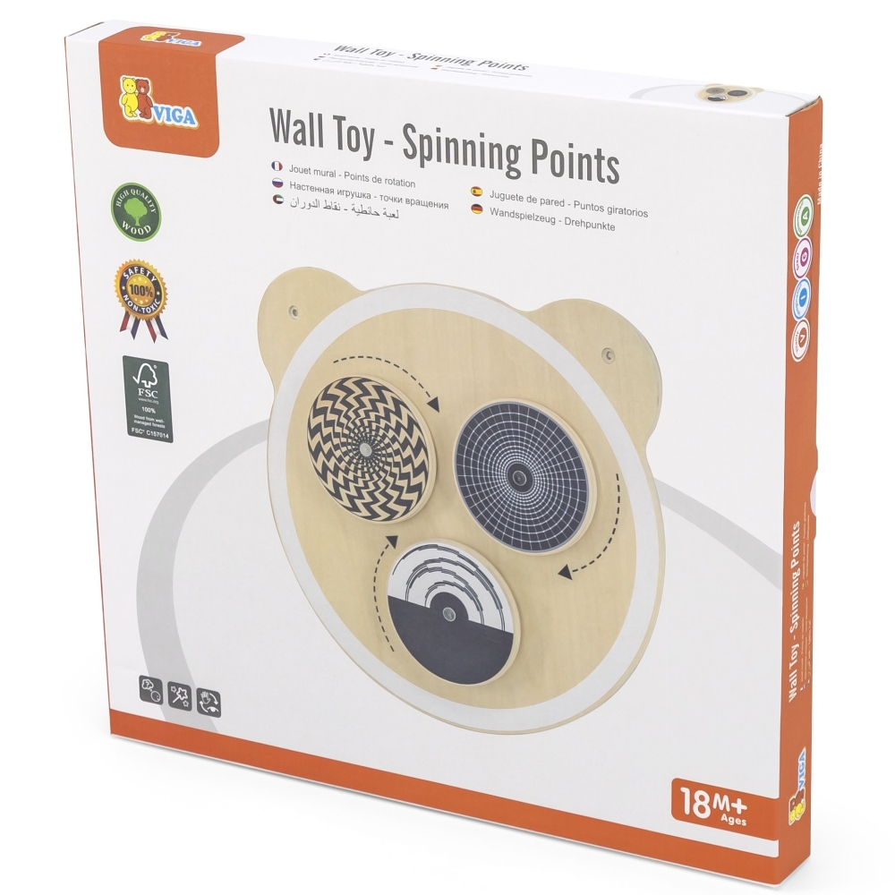 Medinė lenta VIGA Spinning Points FSC sertifikuota
