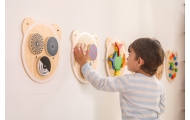 VIGA Drewniana Tablica Kolory Certyfikat FSC Montessori					