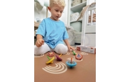 Spalvingas medinis sukutis VIGA, 1 vnt-Žaislai, Kūdikiams, Mediniai, Žaislai mažyliams (iki 4 m.