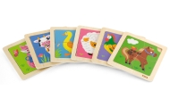 VIGA Handy Wooden Cow Puzzle
