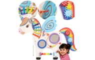 Medinė sensorinė lenta VIGA Unicorn FSC Montessori sertifikuota