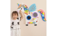 Medinė sensorinė lenta VIGA Unicorn FSC Montessori sertifikuota