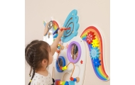 Medinė sensorinė lenta VIGA Unicorn FSC Montessori sertifikuota