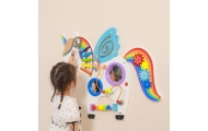 VIGA Drewniana Tablica Sensoryczna Manipulacyjna Jednorożec Certyfikat FSC Montessori