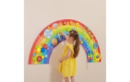 VIGA Wooden Sensory-Manipulation Board EDU Rainbow FSC Certificate