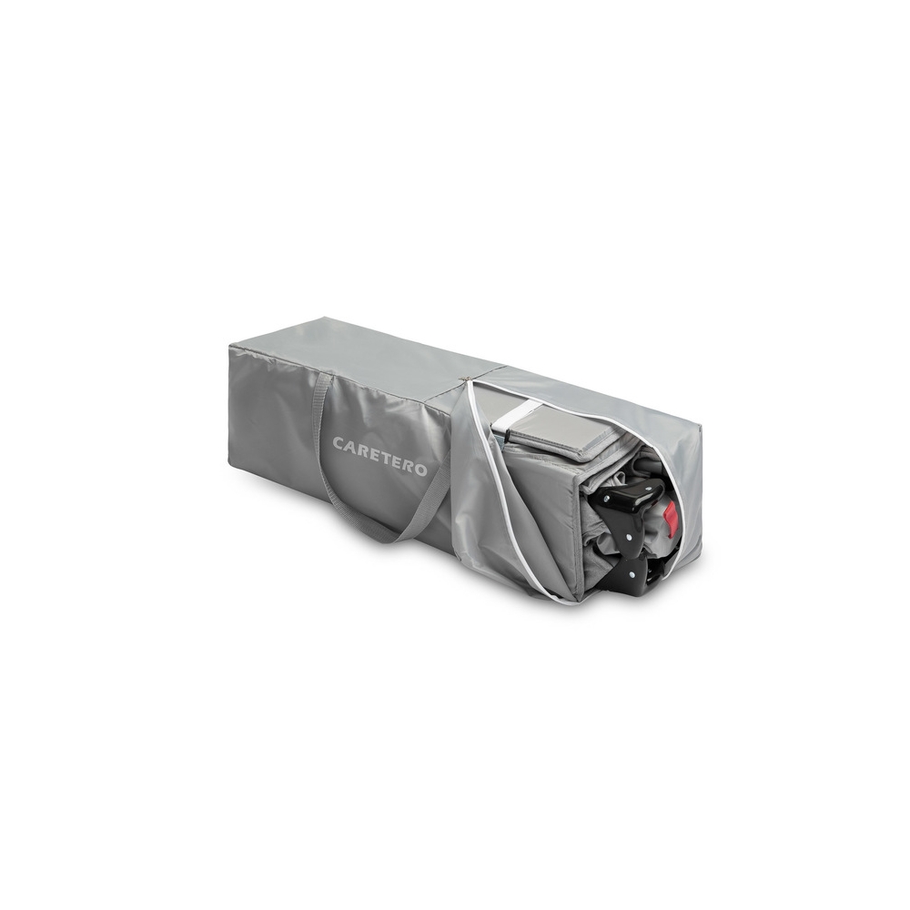 Kelioninė lovytė-maniežas Caretero BASIC, Grey-Miegui, Maniežai-e-vaikas