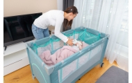 ŁÓŻECZKO TURYSTYCZNE BASIC PLUS GREY