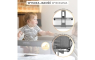 ŁÓŻECZKO SLEEP2GETHER GRAPHITE