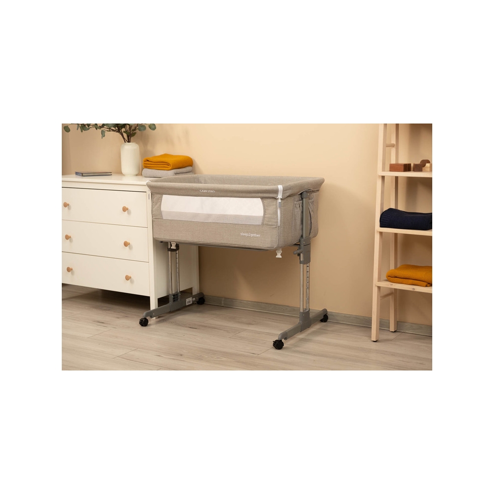 Kelioninė lovytė-lopšys Sleep2gether, Grey