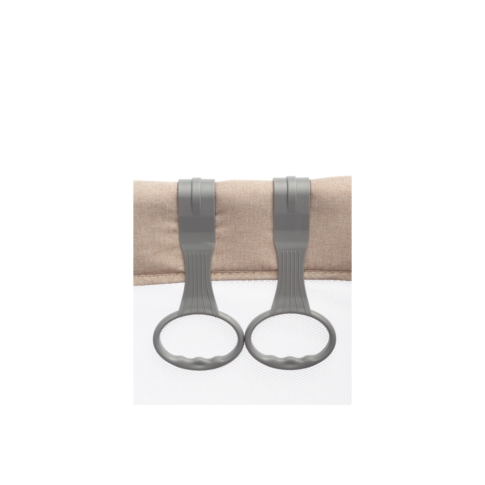 Maniežas - žaidimų aikštelė Caretero QUADRA, Brown-Miegui, Maniežai-e-vaikas