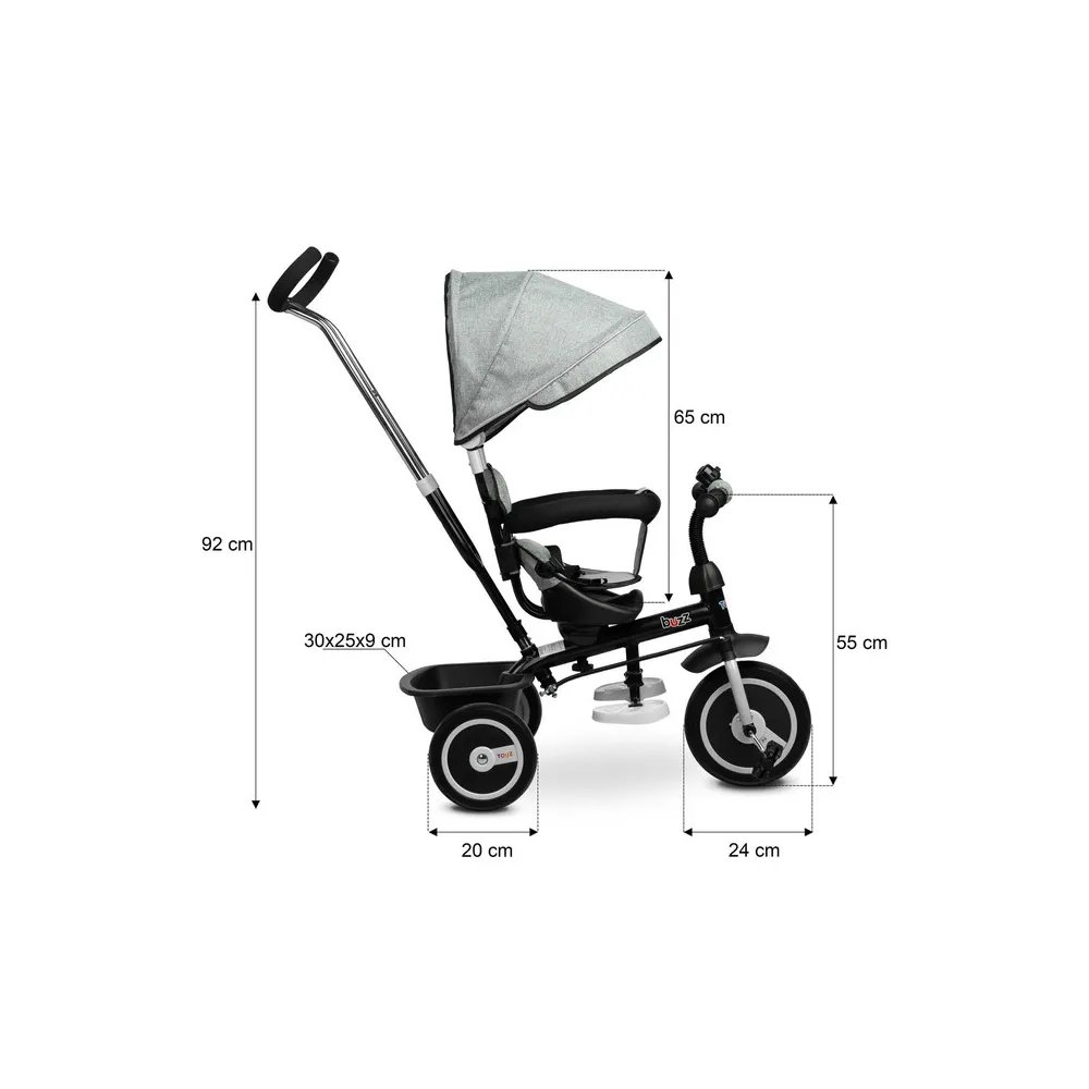 Triratis Toyz Buzz, Navy-Judėjimui, Triratukai vaikams-e-vaikas