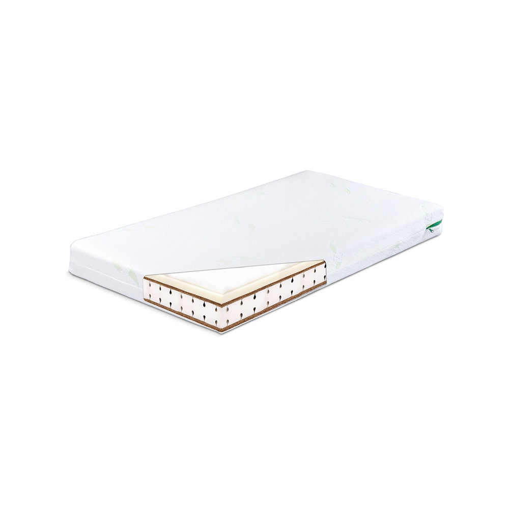 Čiužinys MEMORY TERMOELASTIC-COOKOS ALOE VERA putos 140×70 (12 cm)-Miegui, Čiužiniai-e-vaikas