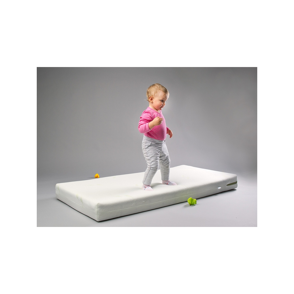 Čiužinys MEMORY TERMOELASTIC-COOKOS ALOE VERA putos 140×70 (12 cm)-Miegui, Čiužiniai-e-vaikas