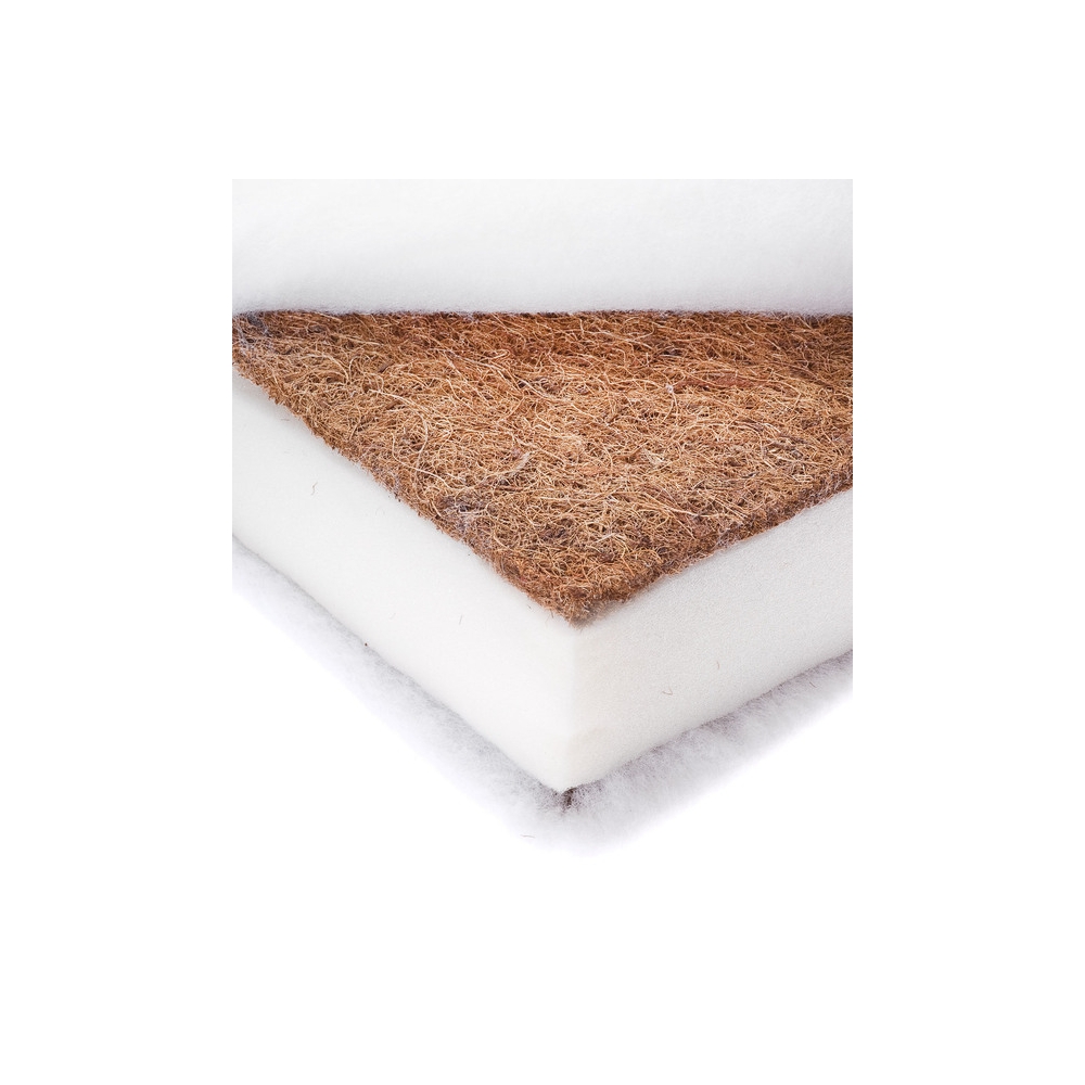 KOKOSŲ PUTŲ ČIUŽINYS 120×60 (11 CM) ALAVIJAS-Miegui, Čiužiniai-e-vaikas