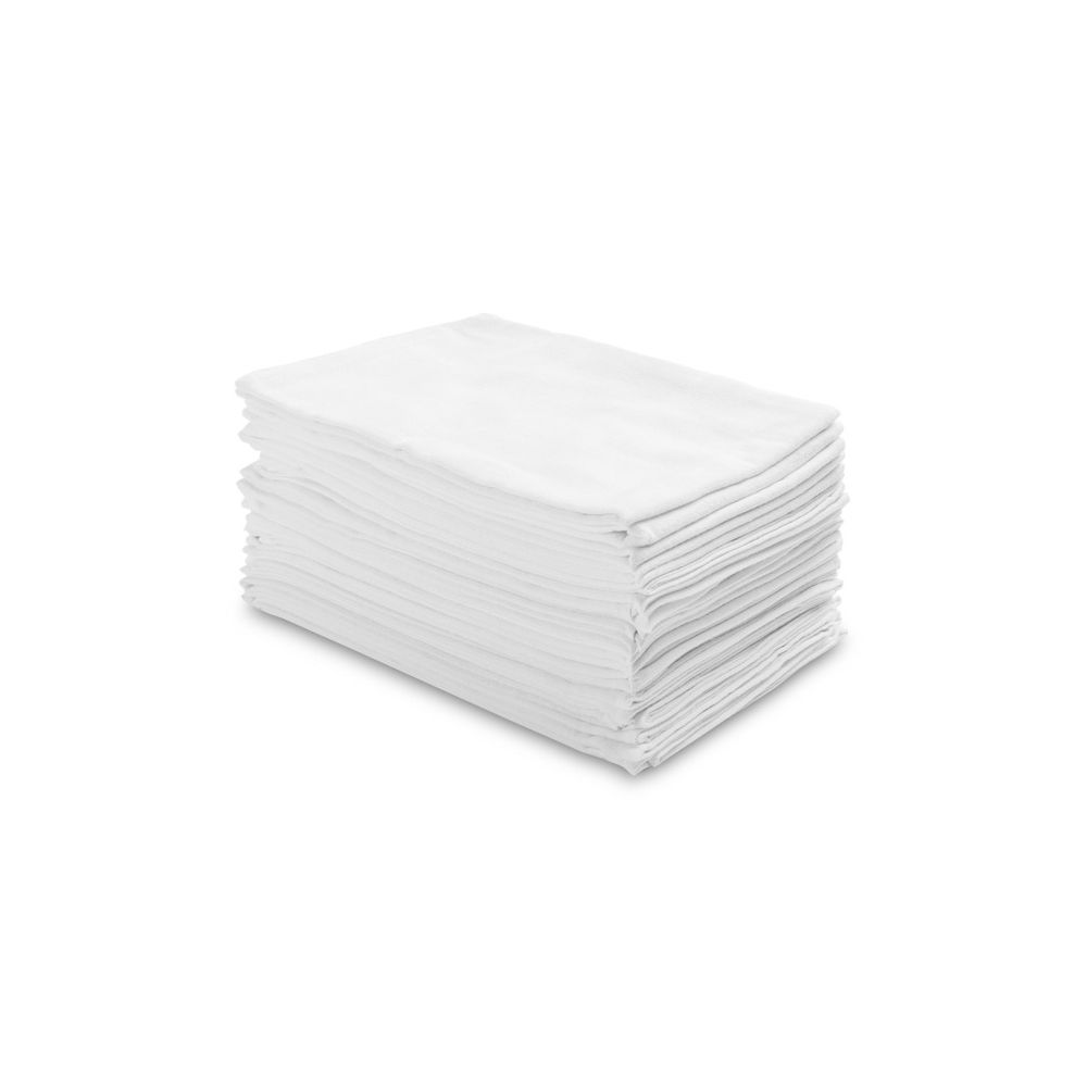 FLANELA WHITE 70x80 (1 pakuotė - 20 vnt.)